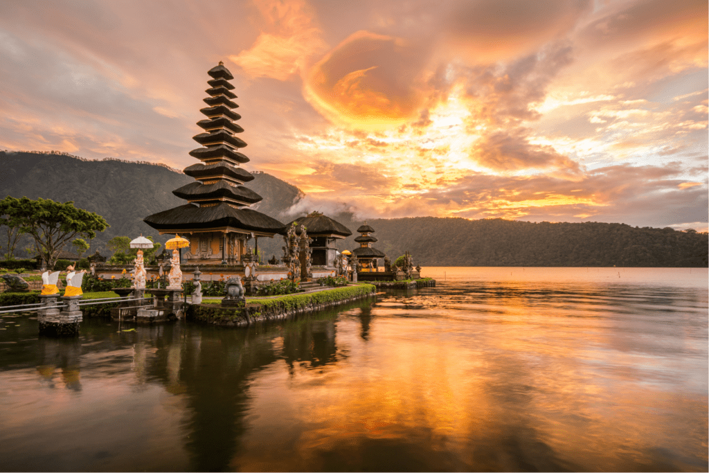 Cruise Azie Tempel Bali